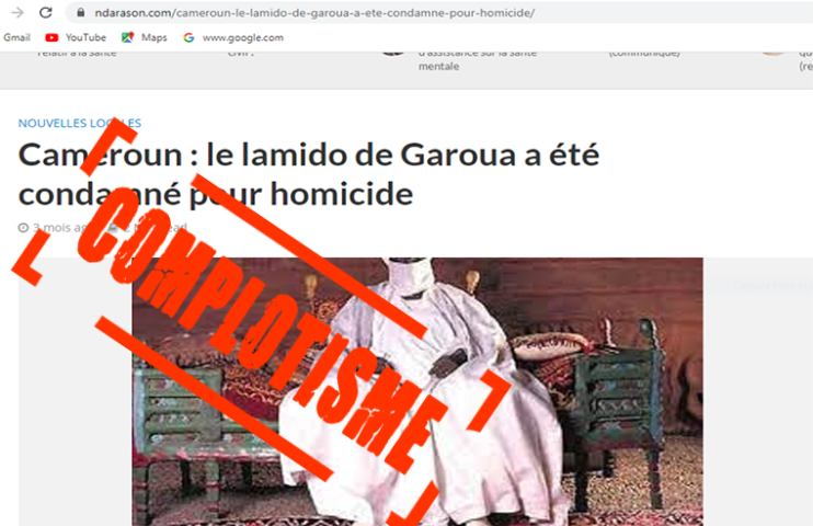 le Lamido de Garoua condamné